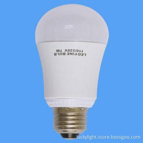 7W LED Globe Bulbs, E27/E26/B22, Long Lifetime, 100-240V AC